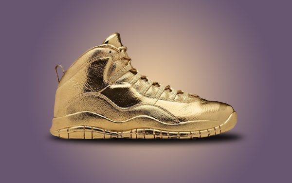 Solid Gold OVO x Air Jordan 10’s