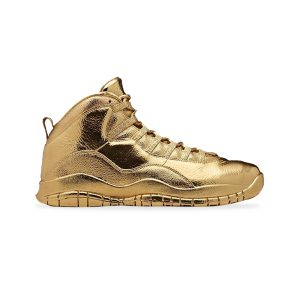 Solid Gold OVO x Air Jordan 10’s